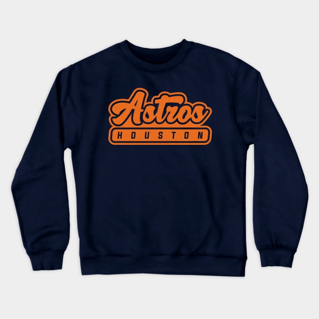 Houston Astros 01 Crewneck Sweatshirt by Karambol